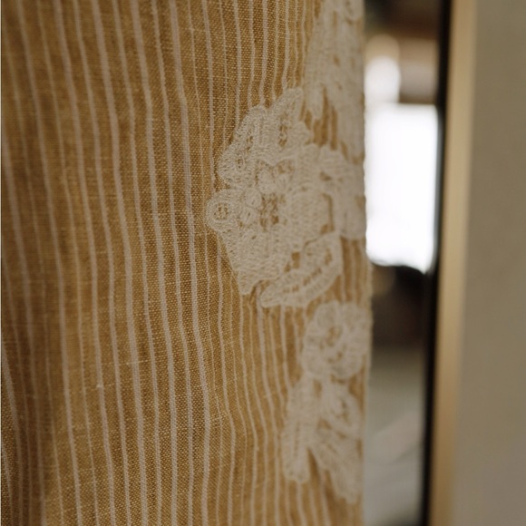 Anthropologie 100% Linen Pants - Picture 2 of 8